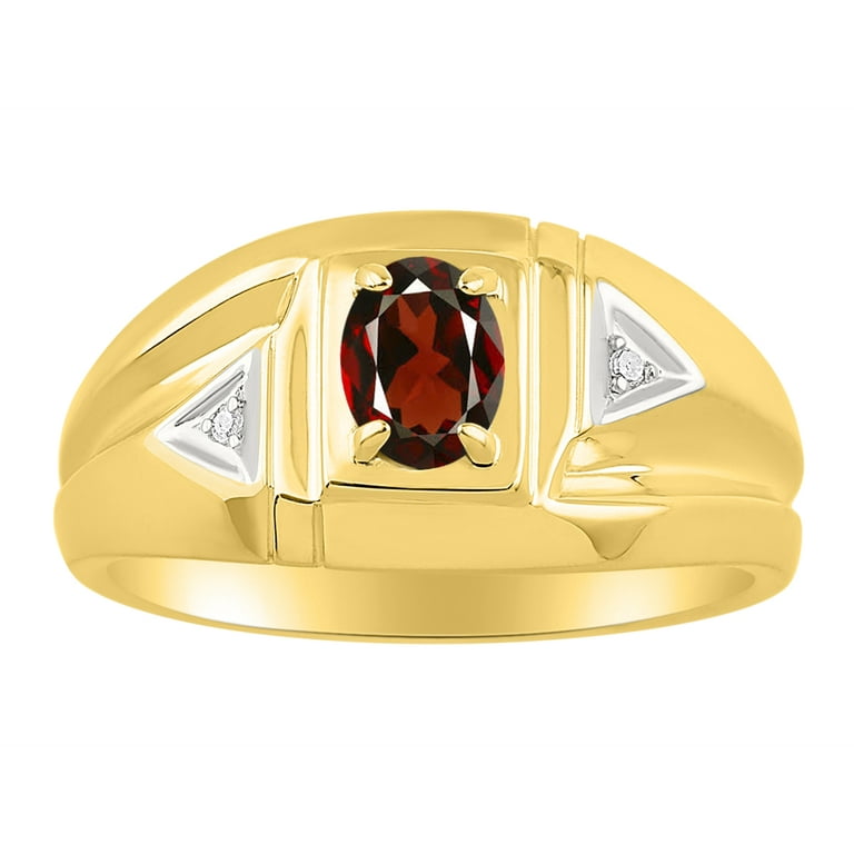 Men's january store birthstone rings