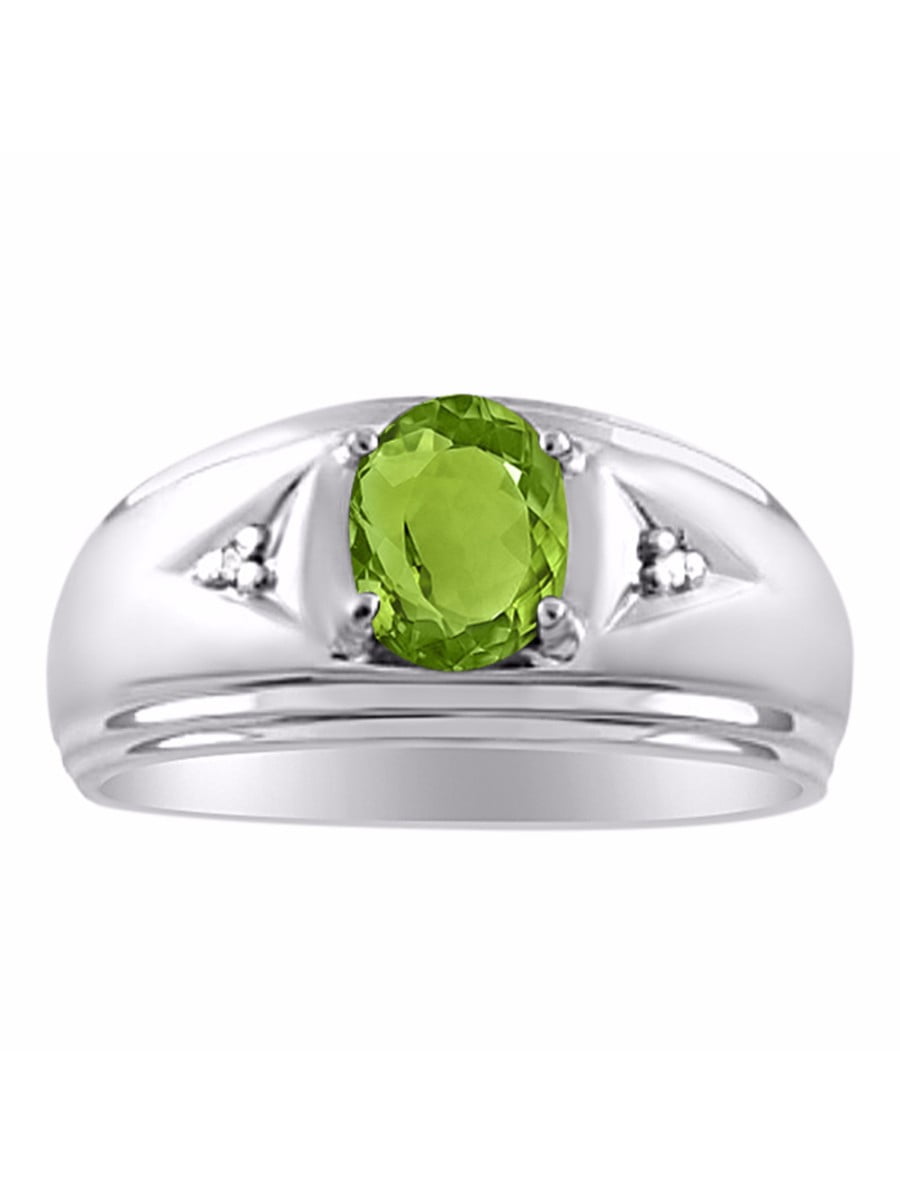 August birthstone cheap mens jewelry