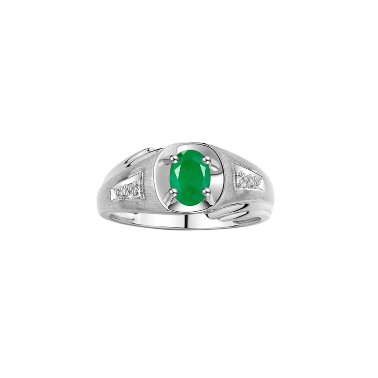 RYLOS Mens Rings Yellow Gold Plated Silver Rings Classic Designer Style
