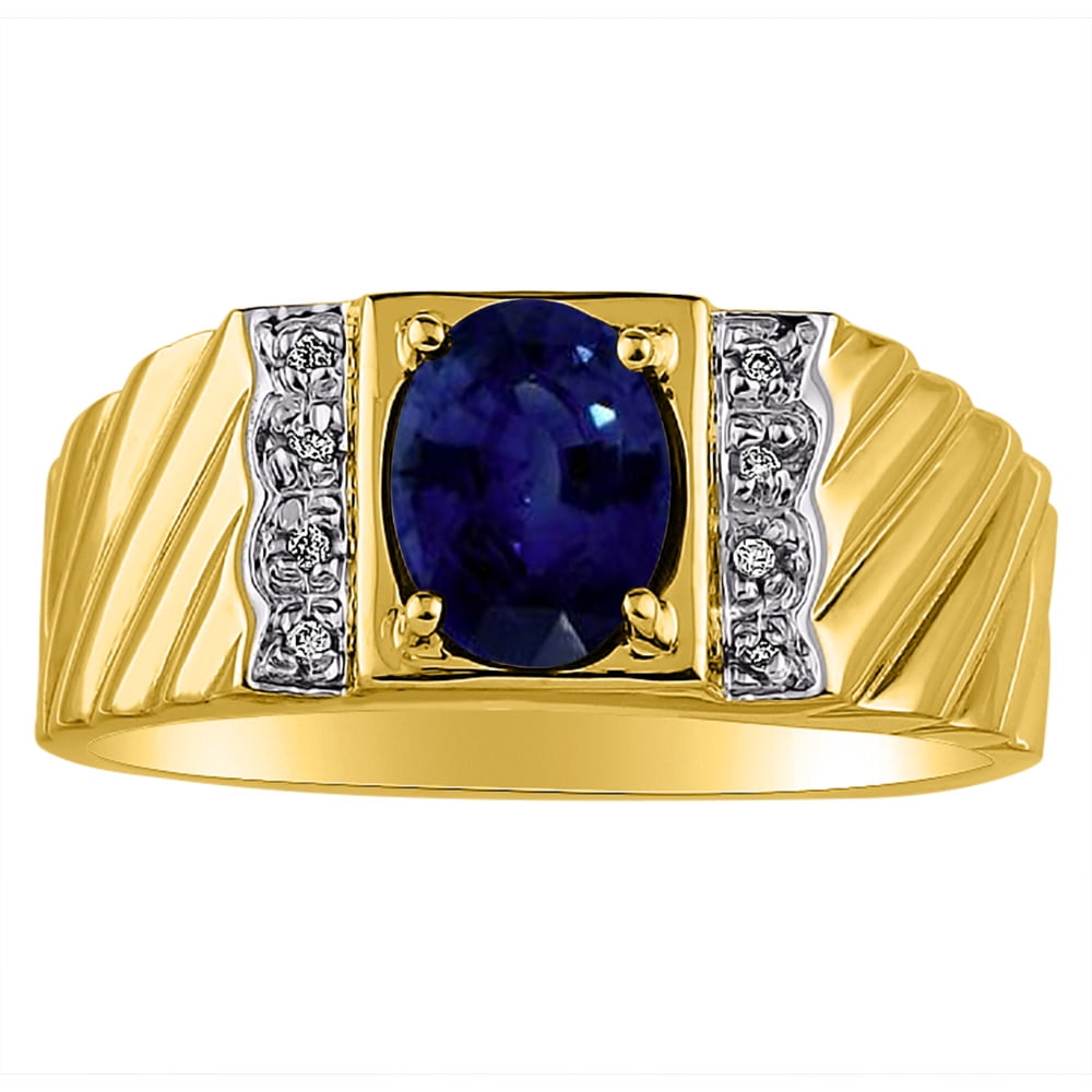 September birthstone deals mens ring