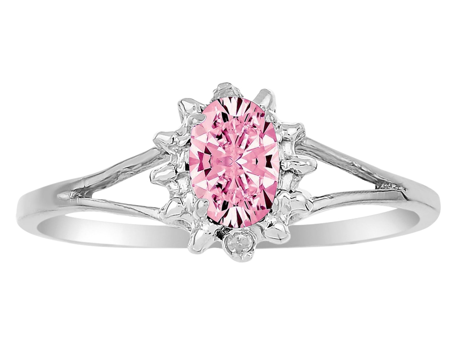 Pink ice 2024 diamond ring