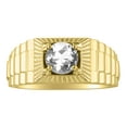 thumbnail image 1 of *RYLOS Simply Elegant Beautiful White Topaz Ring - April Birthstone*, 1 of 4