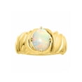 thumbnail image 1 of *RYLOS Solitaire Gemstone Opal  Ring - October Birthstone*, 1 of 4