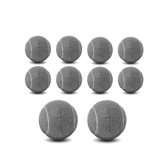 RYLZX 10Pcs Walker Tennis Balls Precut Tennis Balls for Walkers Walkers Legs Universal Precut Glide Balls, Heavy Duty Long Lasting Felt Pad Glide Coverings for Furniture Legs and Floor Protection