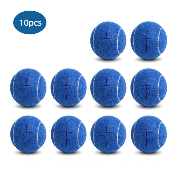RYLZX 10Pcs Walker Tennis Balls Precut Tennis Balls for Walkers Walkers Legs Universal Precut Glide Balls, Heavy Duty Long Lasting Felt Pad Glide Coverings for Furniture Legs and Floor Protection