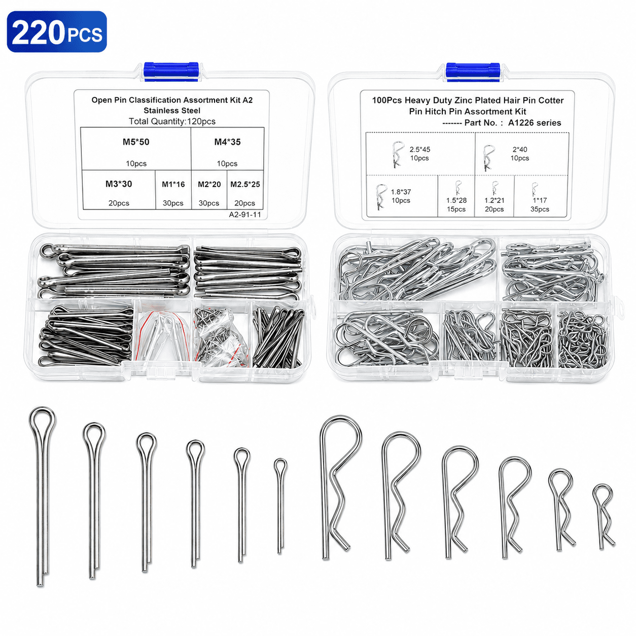 Cotter Pin Kits for Auto & Tires
