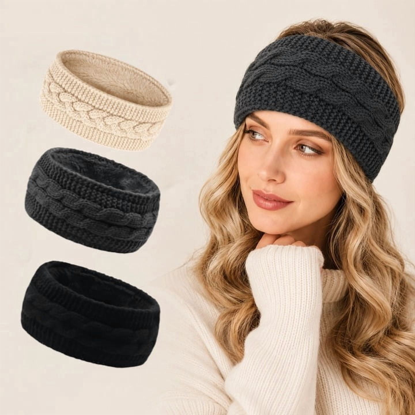Fleece Ear Warmer Headbands