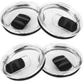 thumbnail image 1 of RYLZX 30 oz Tumbler Lid, Replacement Lids Compatible for YETI 30/32 oz Tumbler, 14 oz Mug and 35 oz Straw Mug, 2 Pack Travel Spill Proof Cup Lids Covers with Magnetic Slider Switch, 1 of 6