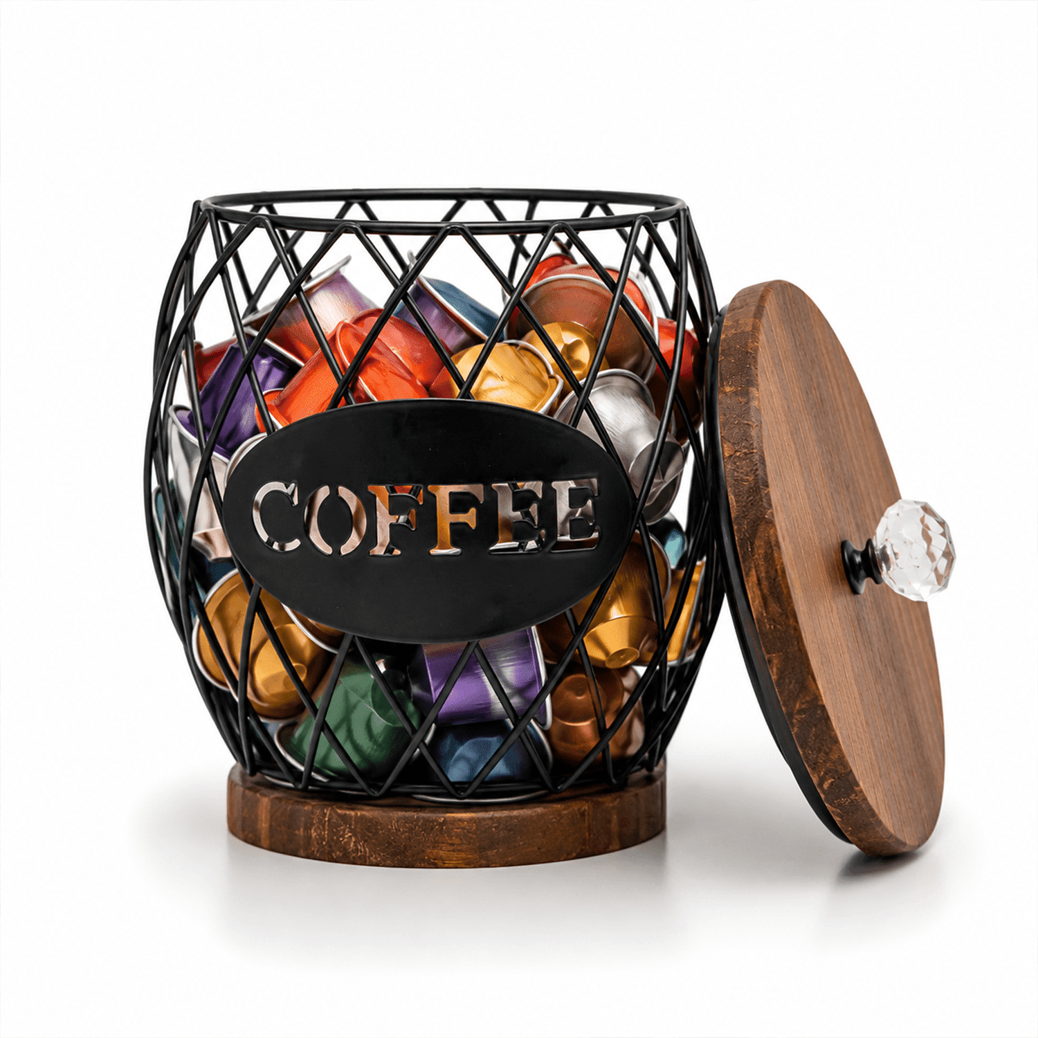EZ-Shelf Coffee Pod Storage Holder for K-Cup Capsules, Under