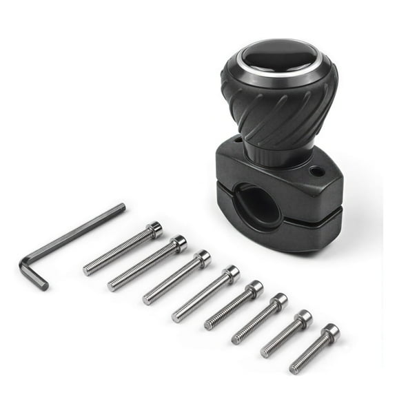 RYLZX Deluxe Steering Wheel Power Handle Spinner Knob - Universal Steering Wheel Fit for Cars, Trucks, Tractors, Mowers, Forklifts, etc