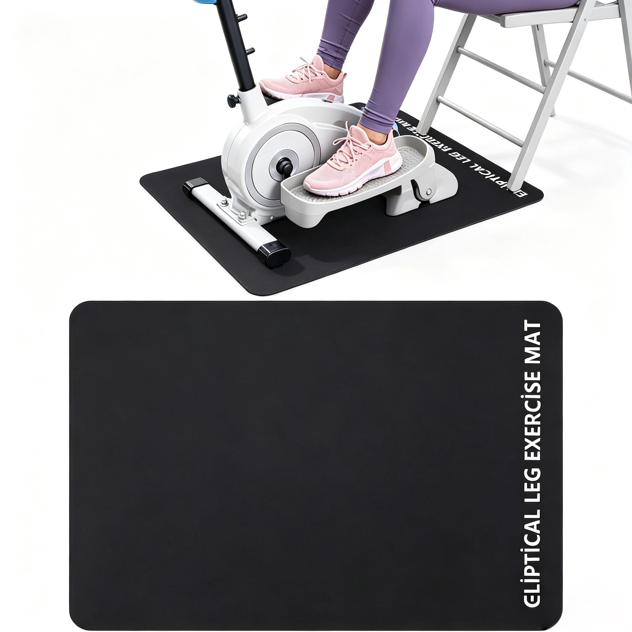 RYLZX Non-Slip Workout Mat for Ellipse Leg Exerciser, Ellipse