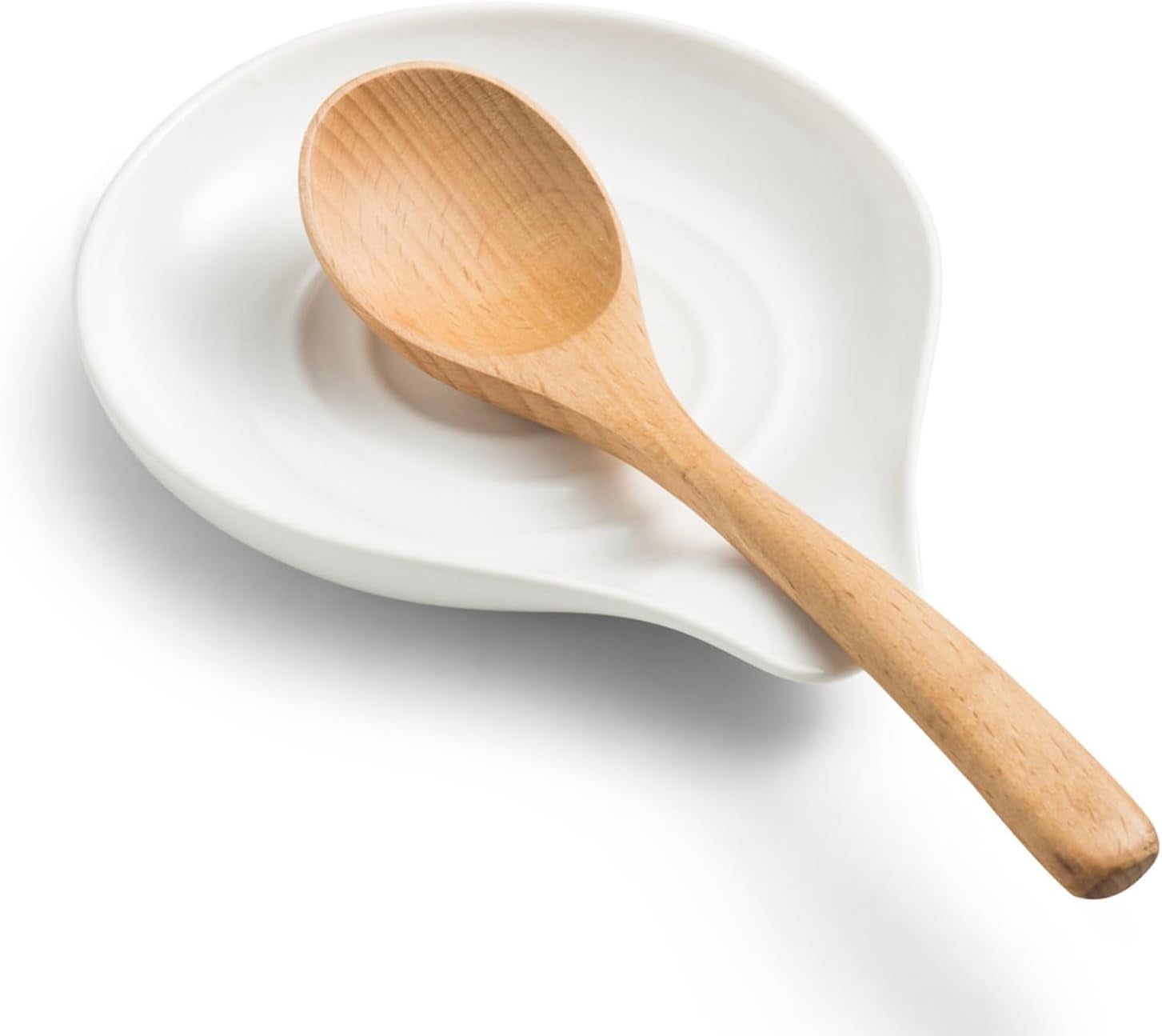 RYLZX Spoon Rest for Stove Top, Ceramic Spoon Holder Large Spault Rest ...