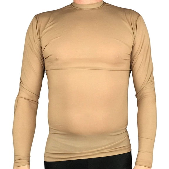 RYNOSKIN TOTAL: Mosquito & Tick Protection. Bug + Insect Prevention for Hunting, Fishing, Camping & Outdoors - Shirt, Tan, X-Small