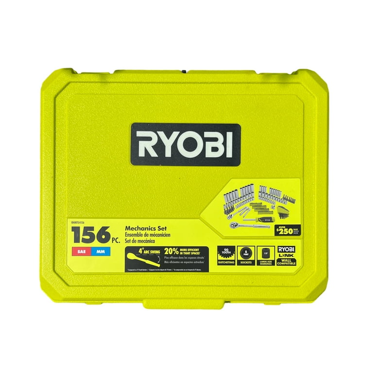 RYOBI 156 PC. Mechanics Tool Set - Walmart.com