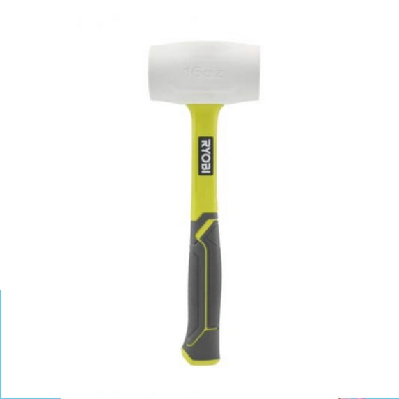 RYOBI 16 oz Rubber Mallet