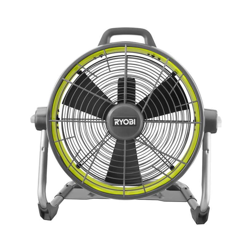 RYOBI 18-Volt ONE+ Hybrid 18 in. Air Cannon Drum Fan - New