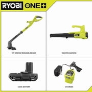 RYOBI 18V ONE+ 10 String Trimmer/Edger, Auto-Feed Head