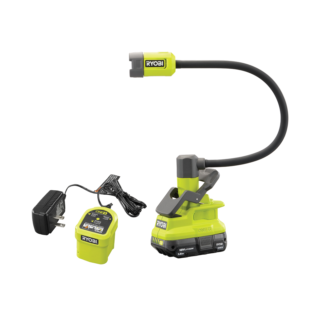 RYOBI 18V ONE+ LED Flexible Clamp Light Kit