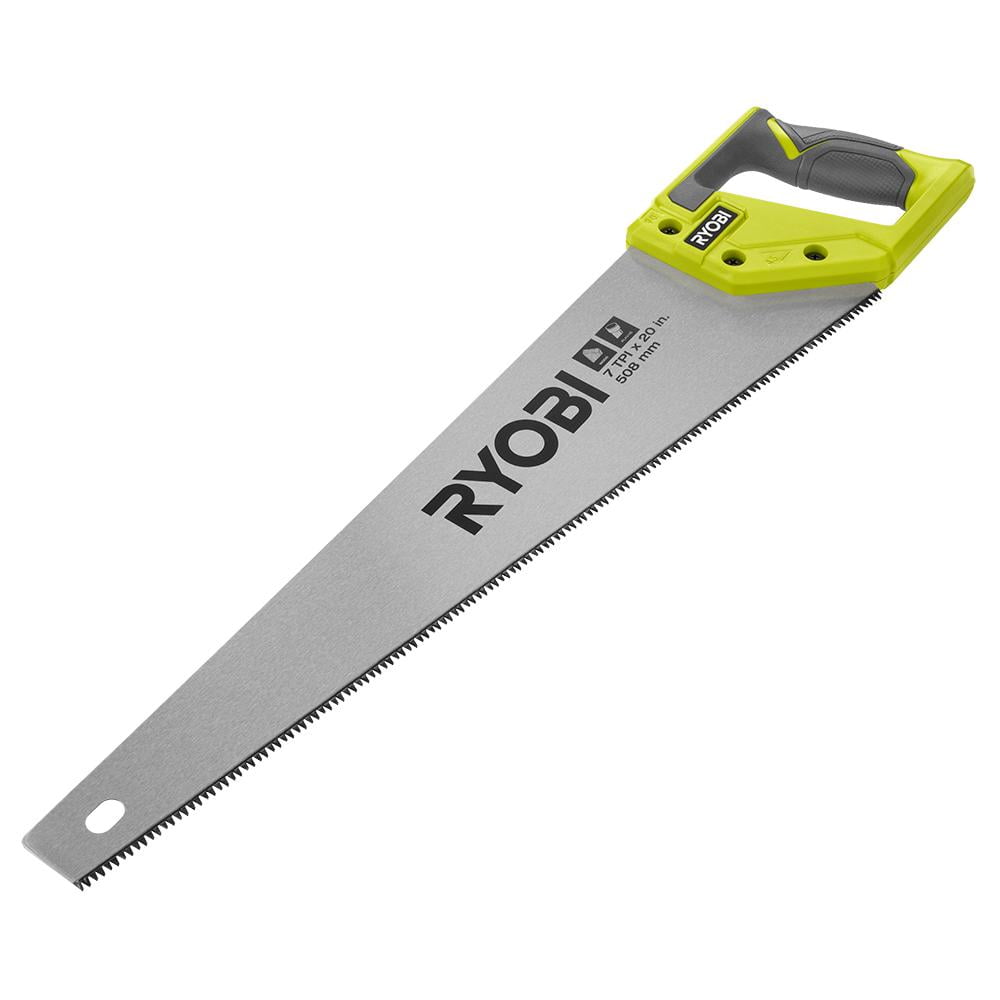RYOBI 20 in. 7 TPI Hand Saw with Steel Blade Walmart