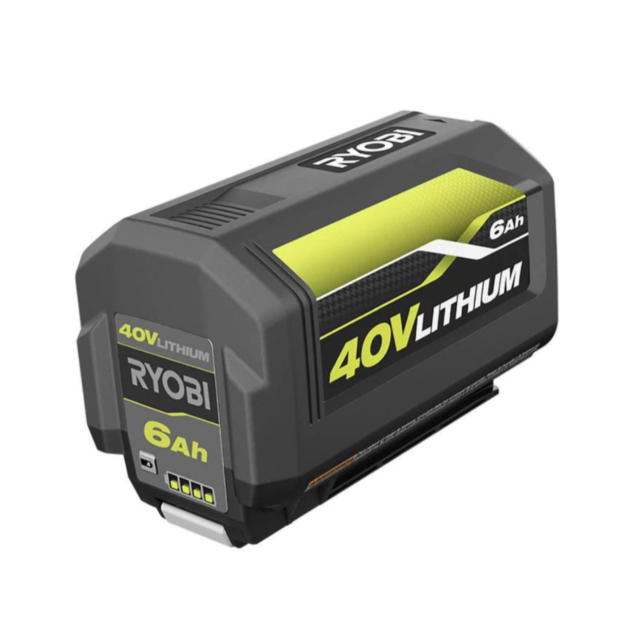 RYOBI Rechargeable 40 Volt 6.0 Ah High Capacity Power Tool Lithium Ion Battery Walmart