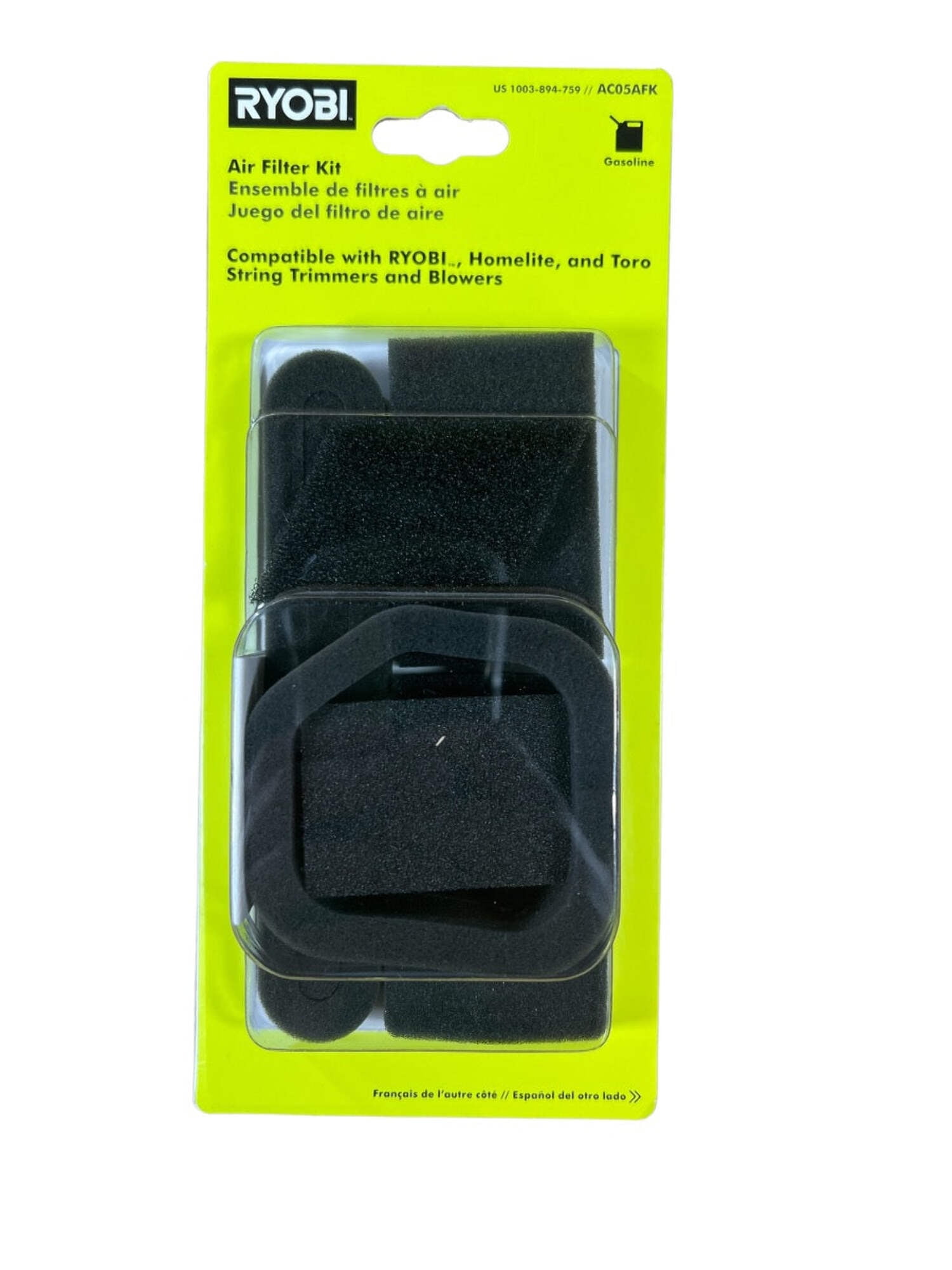 Ryobi lawn mower air filter sale
