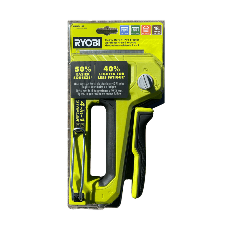 Ryobi stapler staples clearance