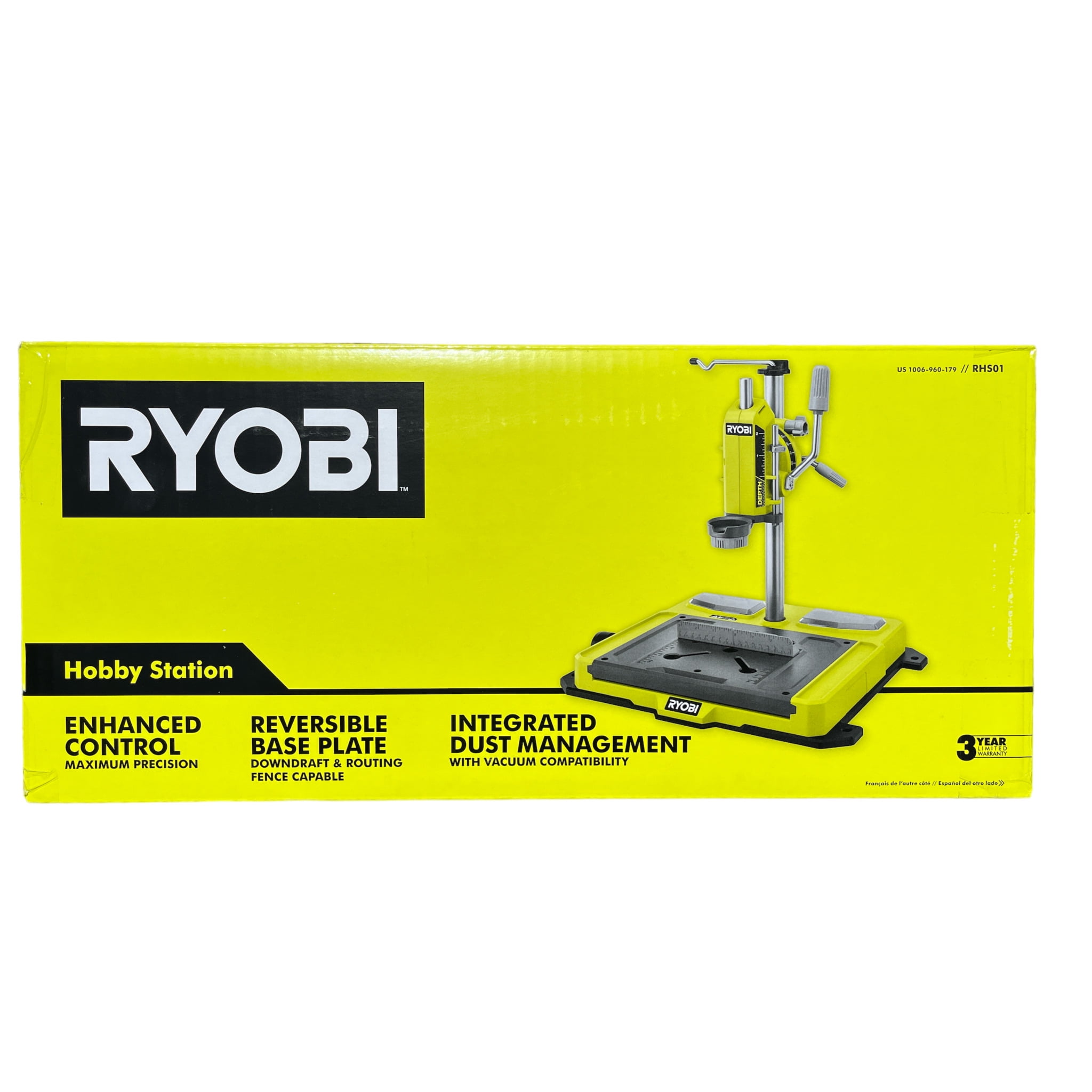 RYOBI Hobby Station with Enhanced Control, Precision, Reversible Base ...