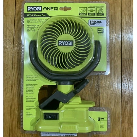 ONE+ 18-Volt Cordless 4 in. Clamp Fan (Tool Only)