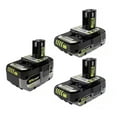 thumbnail image 1 of RYOBI ONE+ 18V Lithium-Ion 4.0 Ah Battery with (2) 2.0 Ah Batteries (PBP4310), 1 of 2