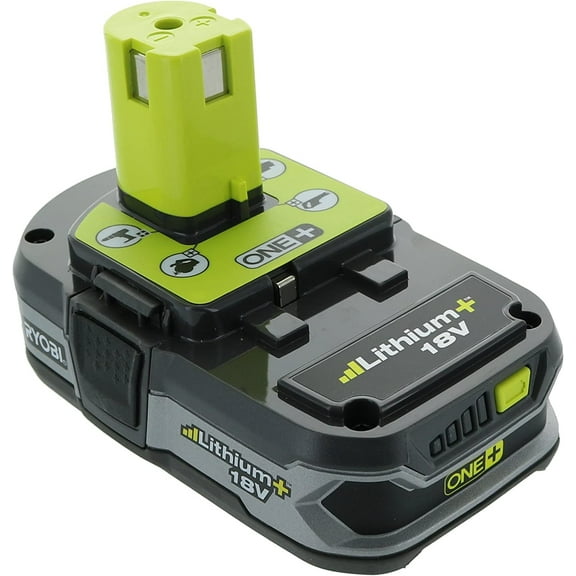 RYOBI P107 One+ 18 V Compact Lithium Ion 1.5 Ah Battery (Single Battery)