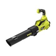 RYOBI RY40407BTLVNM 125 MPH 550 CFM 40-Volt Lithium-Ion Brushless Cordless-Speed Jet Fan Leaf Blower Tool-Only
