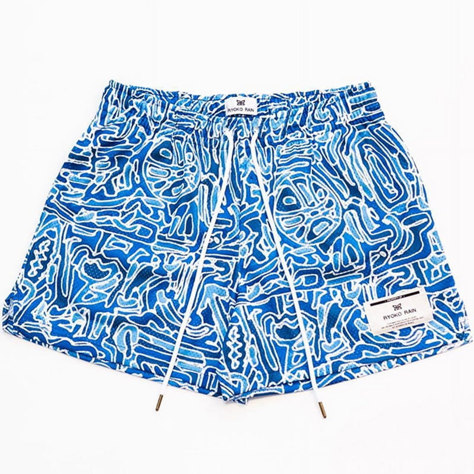 RYOKO RAIN ショーツ TWO-TONE PAISLEY MESH SHORTS – Ryoko Rain