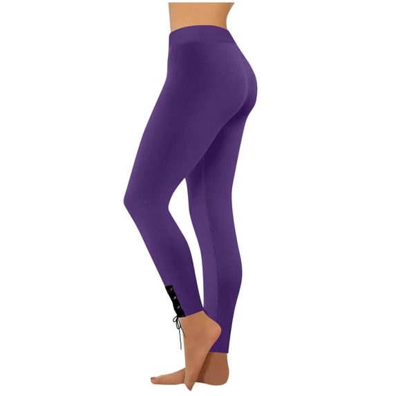 RYRJJ High Waisted Leggings for Women Tummy Control Full Length Athletic Workout Legging Soft Stretchy Tight Yoga Pants