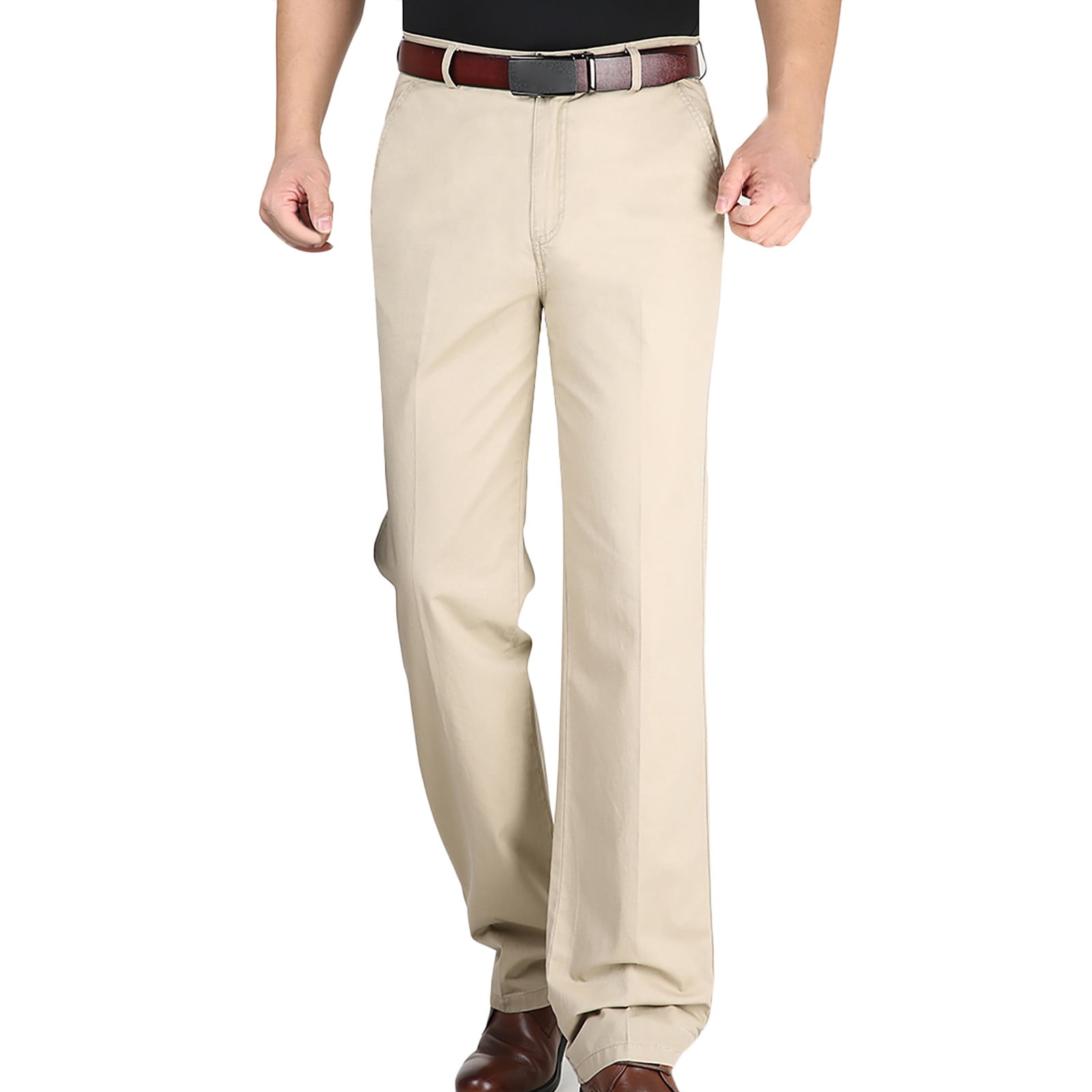 Ryrjj Men's Classic-Fit Dress Pants Slim Wrinkle-Resistant Flat-Front Twill Chino Cotton Business Work Pant Trousers(Beige,XL), Multicolor Ryrjj Men's Classic-Fit Dress Pants Slim Wrinkle-Resistant Flat-Front Twill Chino Cotton Business Work Pant Trousers(Beige,XL), Multicolor