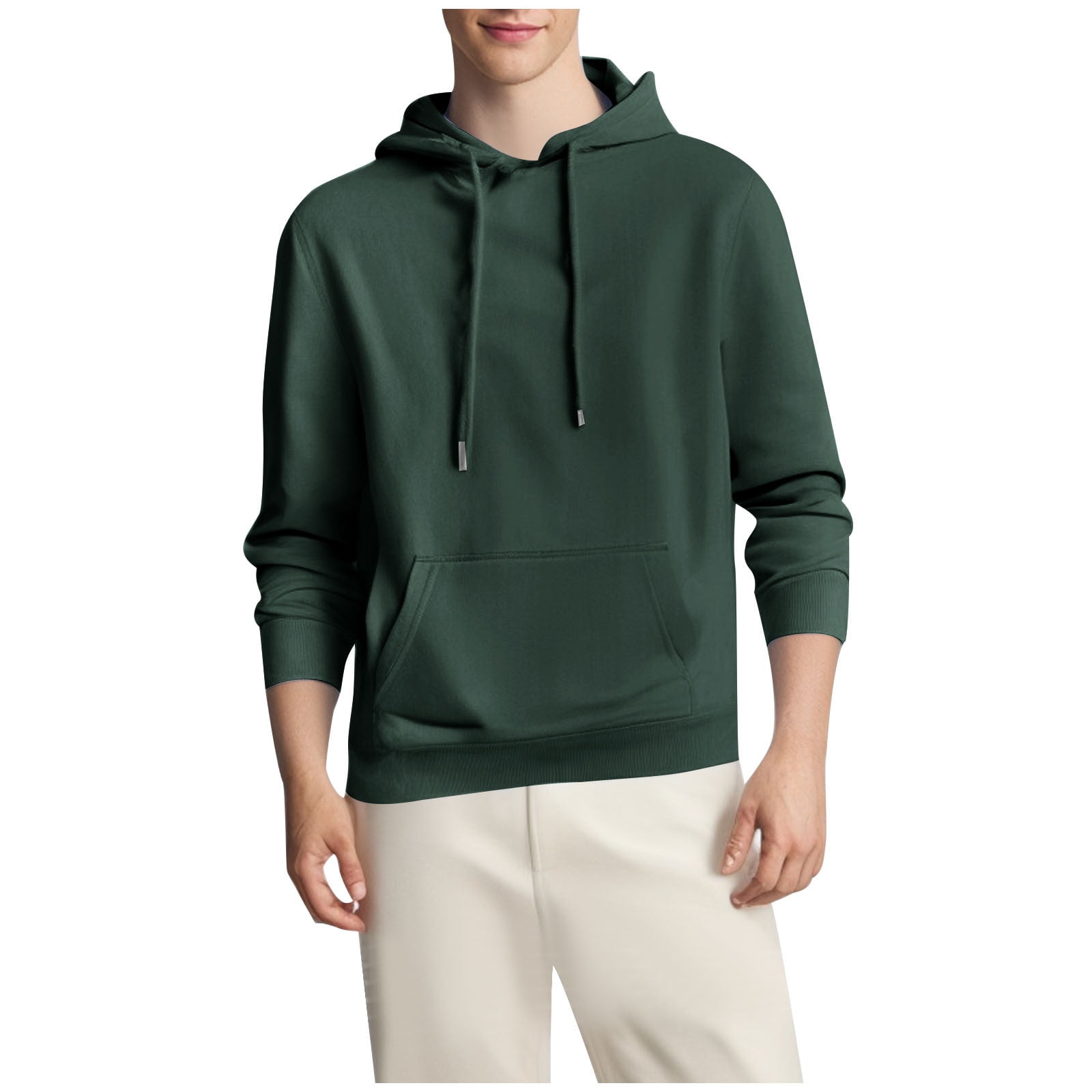 Shaka Wear Men's Heavyweight Hoodie - 12oz Fleece Pullover Sweatshirt With Kangaroo Pocket, Relaxed Fit