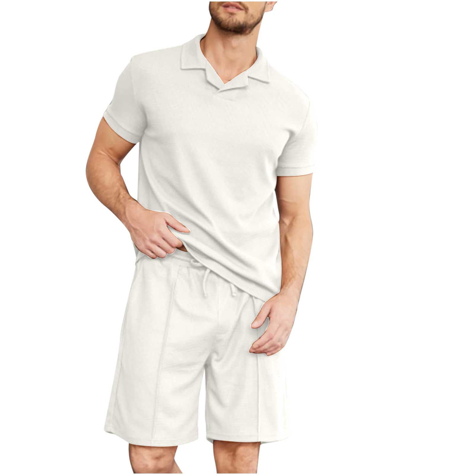 White polo cheap tracksuit