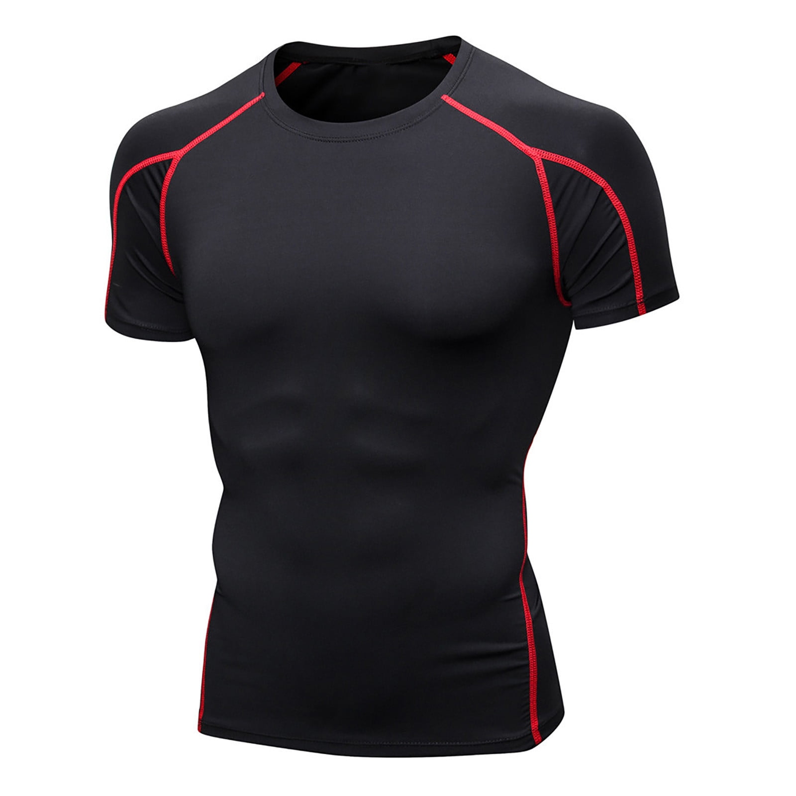 【SCENERITY】Muscle fit planning short sleeve t-shirt [1+1] Mens Slim Fit T Shirt Muscle Fit Gym Top Designer Short