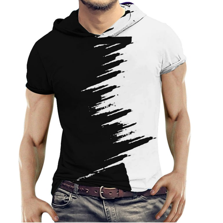 RYRJJ On Clearance Mens Short Sleeve T Shirts Funny 3D Abstract