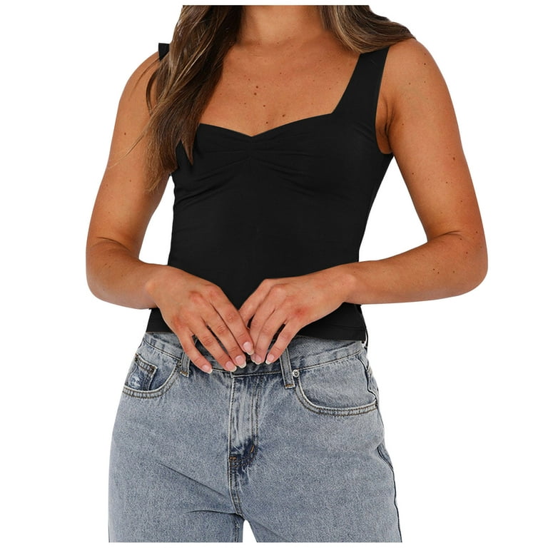 https://i5.walmartimages.com/seo/RYRJJ-On-Clearance-Women-s-Sleeveless-Strappy-Tank-Top-Sexy-Pleated-Bustier-Sweetheart-Neck-Going-Out-Crop-Tops-Y2K-Basic-Slits-Cami-Shirt-Black-L_6510147c-333c-47ae-a248-a557e864445f.68a9fe556ad8043eacbfc07fc6329b2b.jpeg?odnHeight=768&odnWidth=768&odnBg=FFFFFF