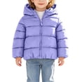 thumbnail image 1 of RYRJJ Toddler Kids Boys Girls Puffer Jacket Zip Up Hooded Winter Coat Lightweight Warm Qulited Padded Outerwear, 1 of 9