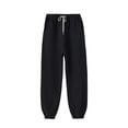 thumbnail image 1 of RYRJJ Women's Fleece Lined Sweatpants Winter Thick Warm Athletic Joggers Lounge Pants Drawstring Cinch Bottom Sweatpants with Pockets(Black,XXL), 1 of 5