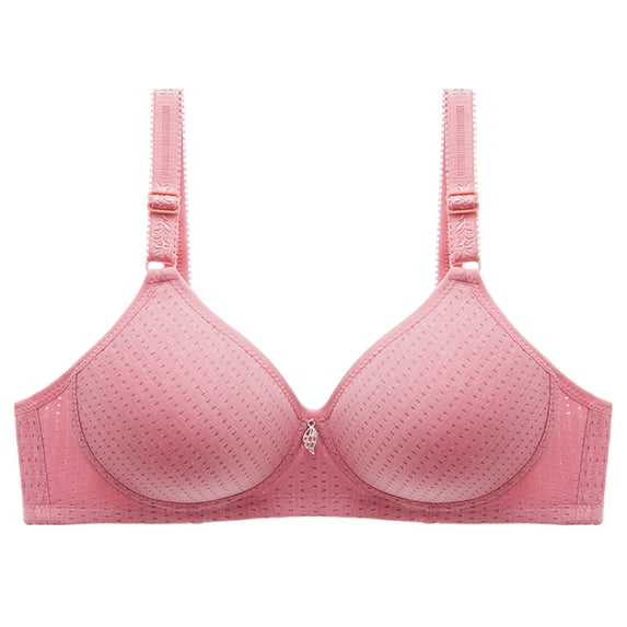 RYRJJ Women's Full Cup Lift Unpadded Bras Floral Lace Wireless Lightly Lined Breathable Bralettes Plus Size Comfort Push Up Everyday Bra
