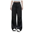 thumbnail image 1 of RYRJJ Women's Hiking Cargo Pants Pockets Lightweight Quick Dry Waterproof Camping Fishing Travel Outdoor Work Pants Trousers(Black;XXL), 1 of 9