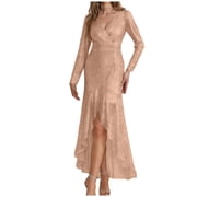 Plus Size Rose Gold Gowns