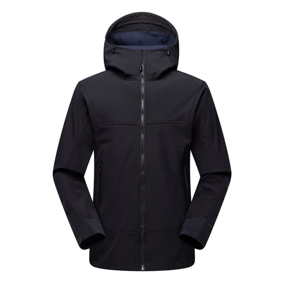 RYRJJ Women's Parka Jacket Mountain Windproof Full Zip Raincoat Outwear Outdoor Hiking Windbreaker with Hood