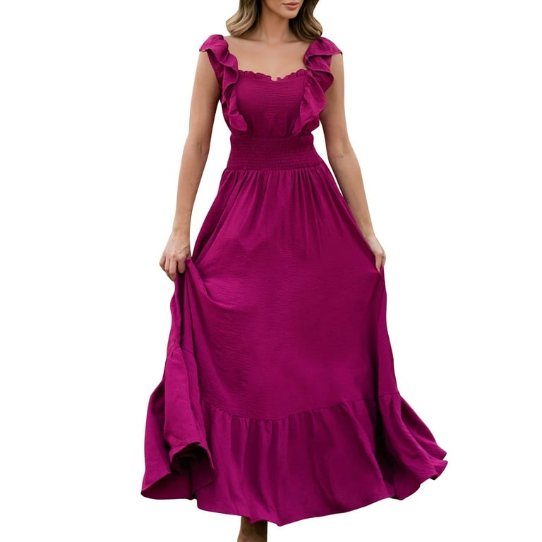 princess polly baby blue dress Purple Wedding Bouquets for Bride Bridesmaids, Artificial Boho Bridal   BloomsNBrooches