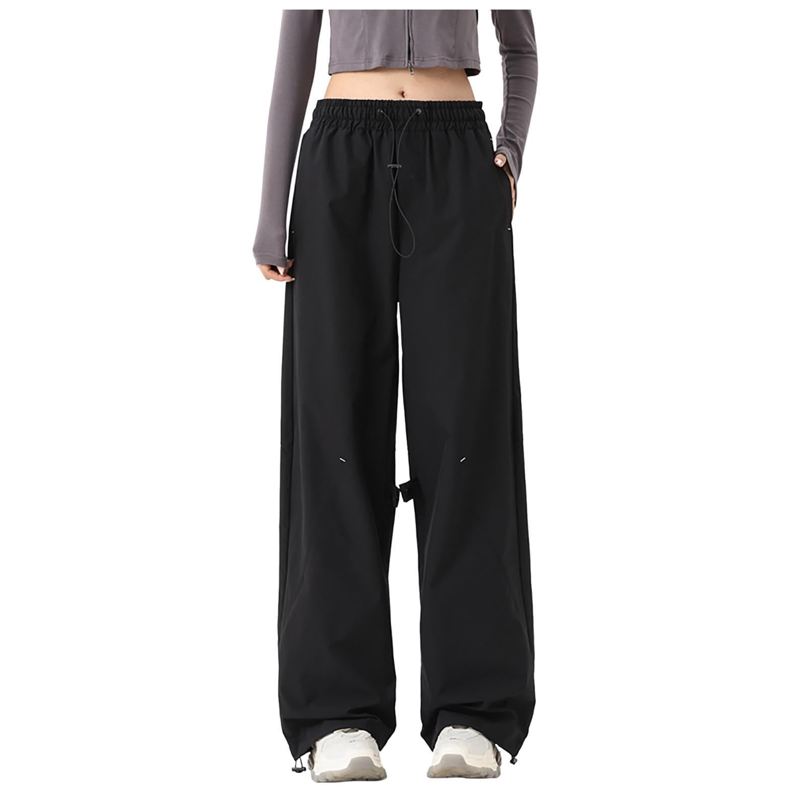 Hfyihgf Women's Tactical Active Baggy Multi-Pockets Cargo