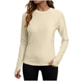 thumbnail image 1 of RYRJJ Womens Sun Shirts UPF 50+ UV Protection Rash Guard Long Sleeve T-Shirt Quick Dry Lightweight Workout Tops with Thumb Holes, 1 of 7