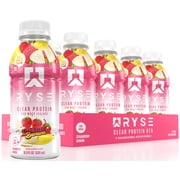 RYSE Clear Protein Shake Ready-To-Drink - Strawberry Banana - 12 Pack