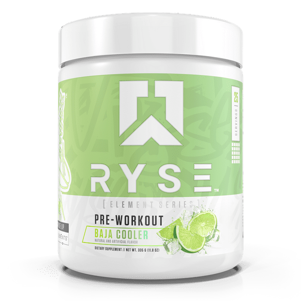 RYSE Element Pre Workout, Baja, 25 Servings